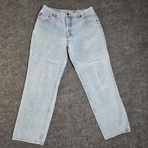 Bugle‎ Boy Jeans Mens 36W 30L Light Wash Straight Leg Denim Pants